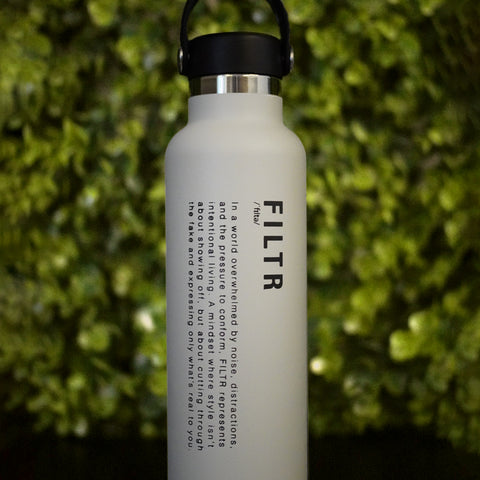 FILTR x HYDROFLASK - WHITE