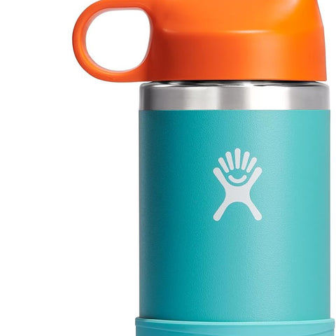 KIDS WIDE MOUTH STRAW CAP AND BOOT 12OZ