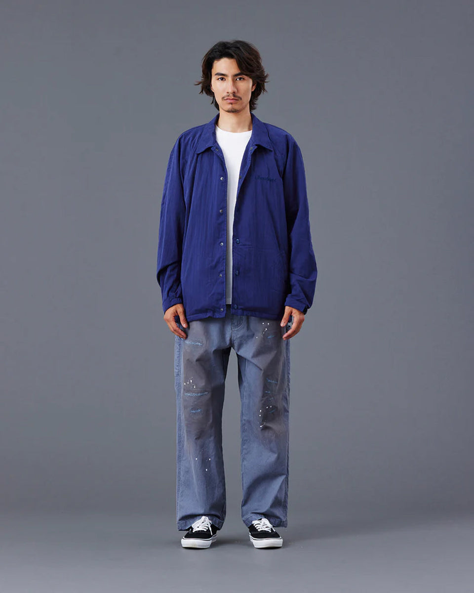 Repaired Canvas Work Pants - Charcoal