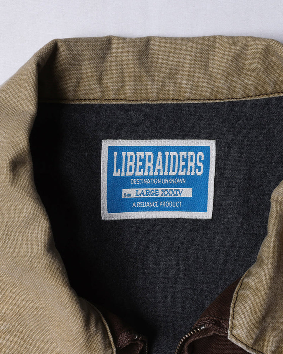Garment Dyed Work Jacket - Brown