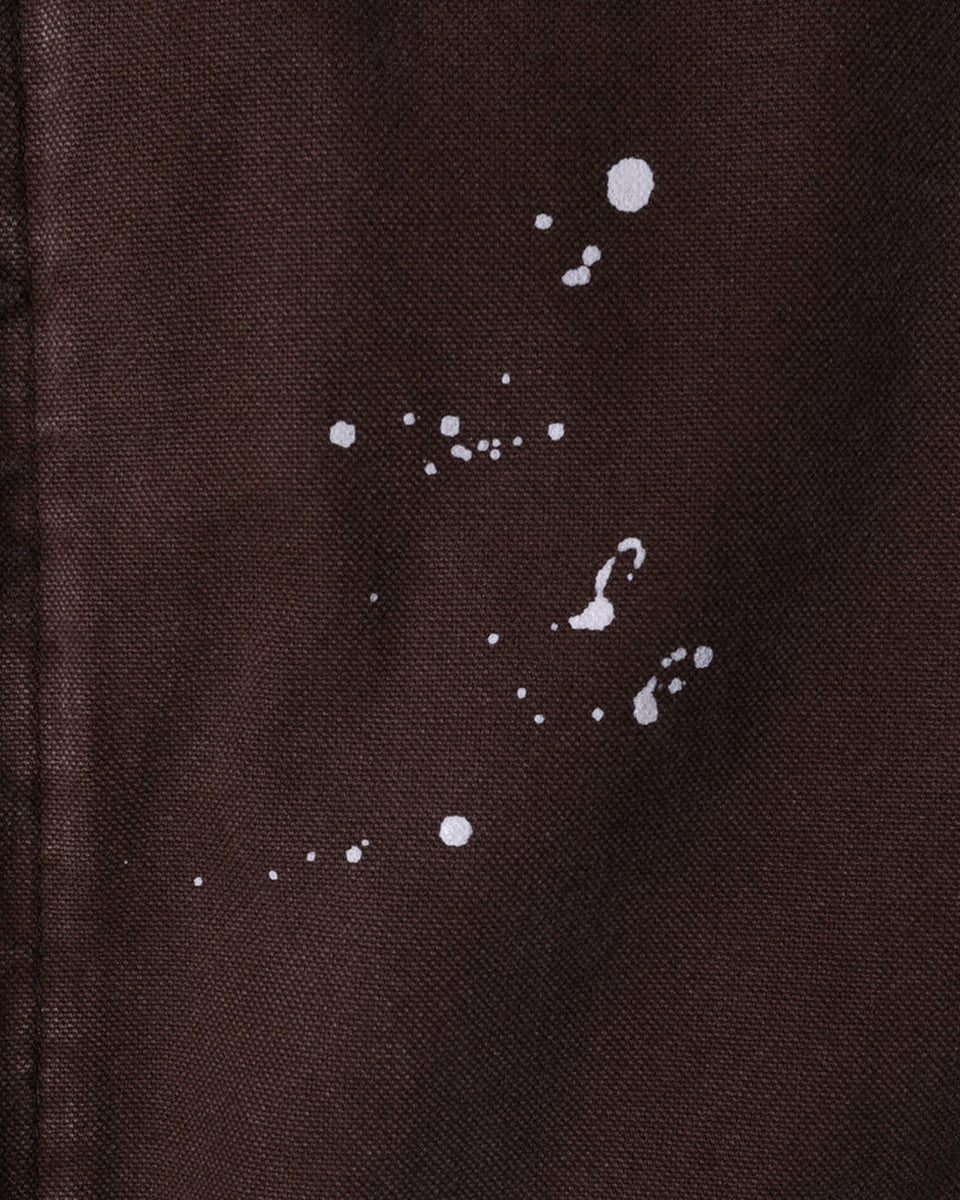 Garment Dyed Work Jacket - Brown