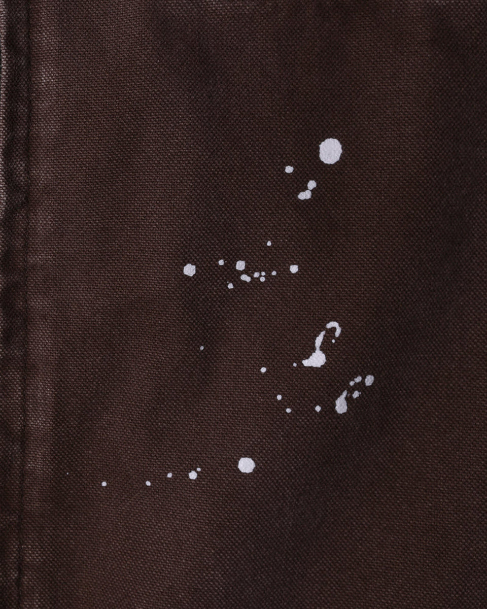 Garment Dyed Work Jacket - Brown