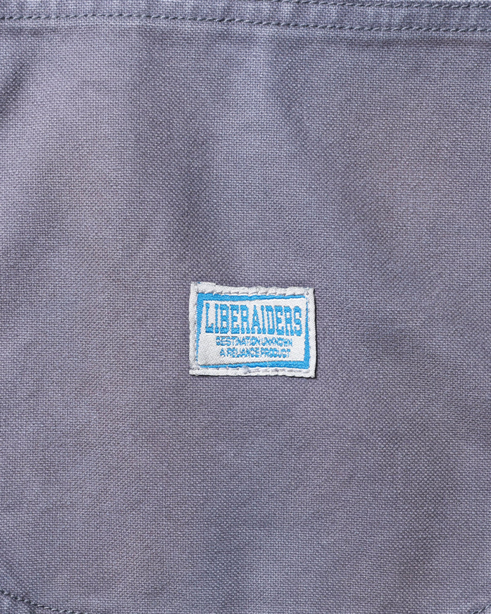 Repaired Canvas Work Pants - Charcoal