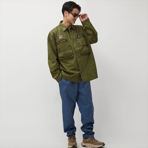 KUBRICK COTTON POPLIN JKT - OLIVE