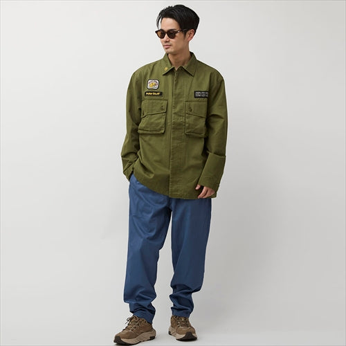 KUBRICK COTTON POPLIN JKT - OLIVE