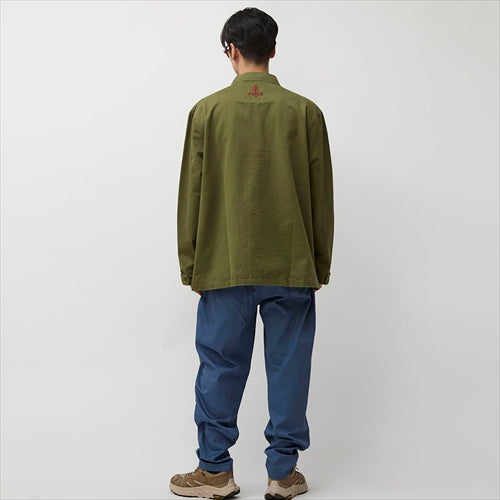 KUBRICK COTTON POPLIN JKT - OLIVE