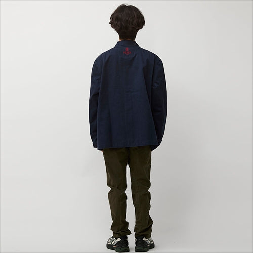 KUBRICK COTTON POPLIN JKT - NAVY