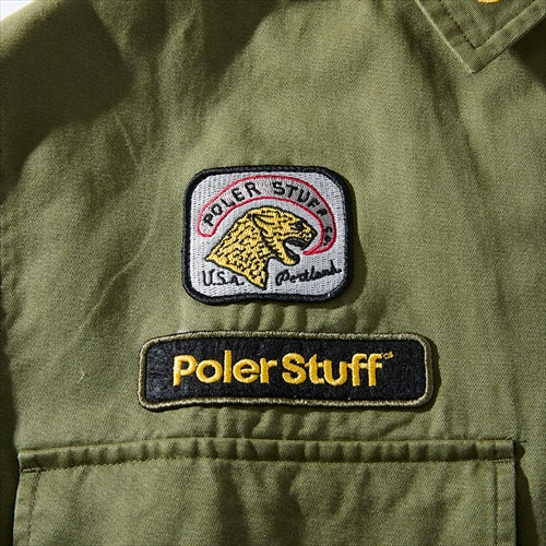 KUBRICK COTTON POPLIN JKT - OLIVE