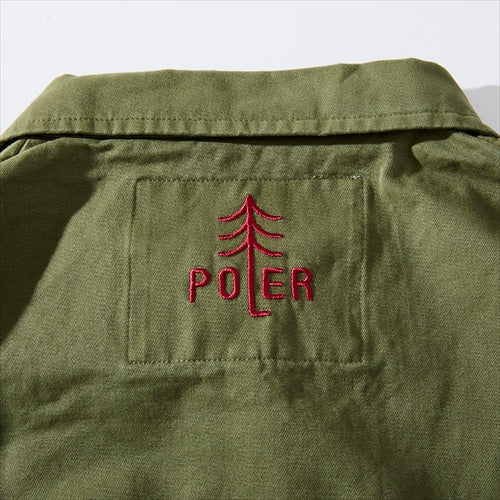 KUBRICK COTTON POPLIN JKT - OLIVE