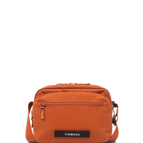 FLIGHT CROSSBODY SATCHEL RUST