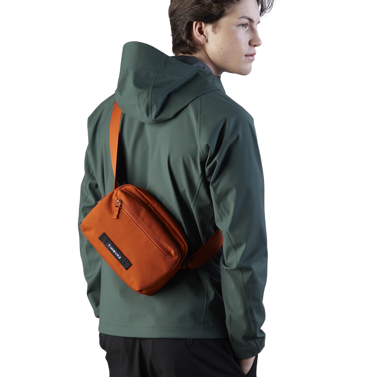 FLIGHT CROSSBODY SATCHEL RUST