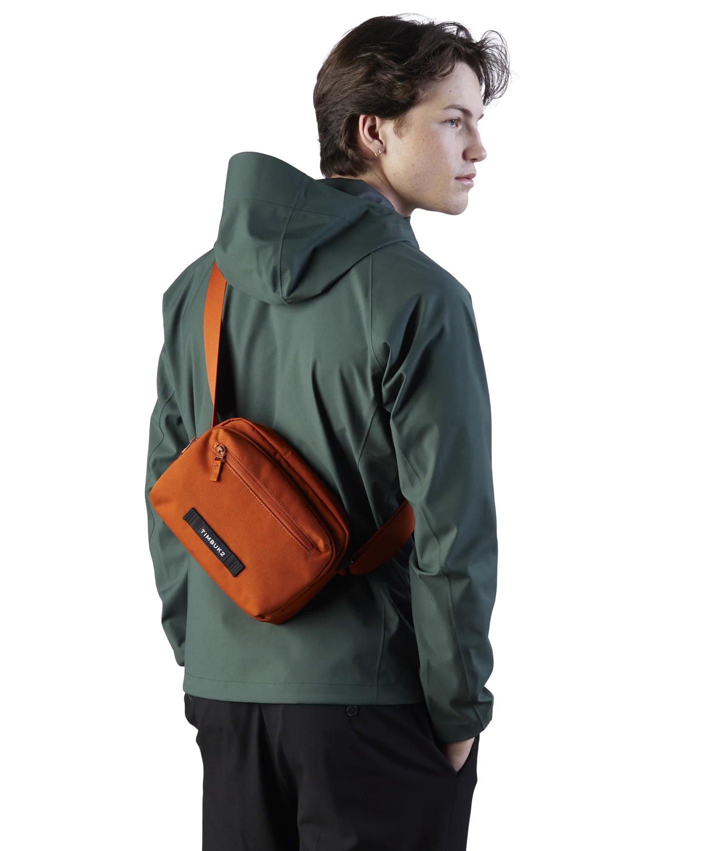 FLIGHT CROSSBODY SATCHEL RUST